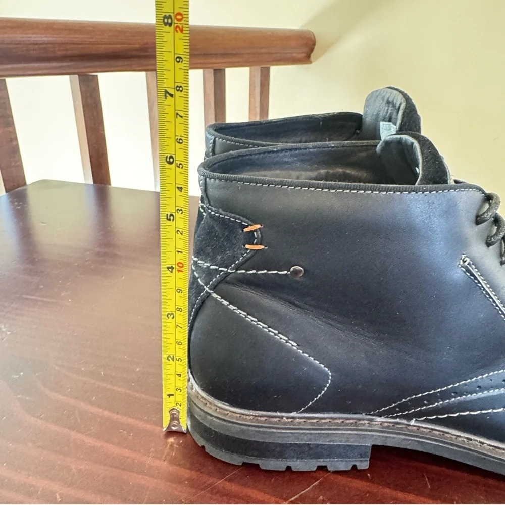 Arkbird black leather Chuka boots men’s size 12